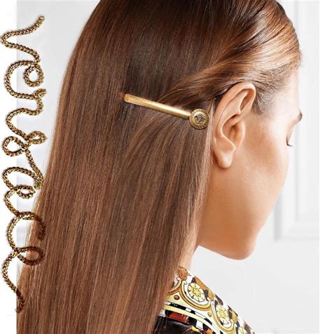 versace hair accessories